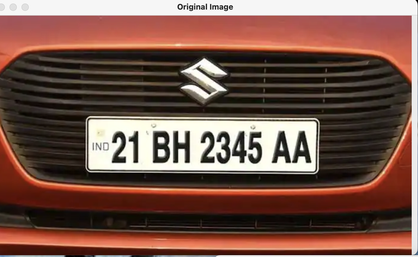 GitHub - Achyutha-G/Numberplate_Recognition: Python Program to process ...