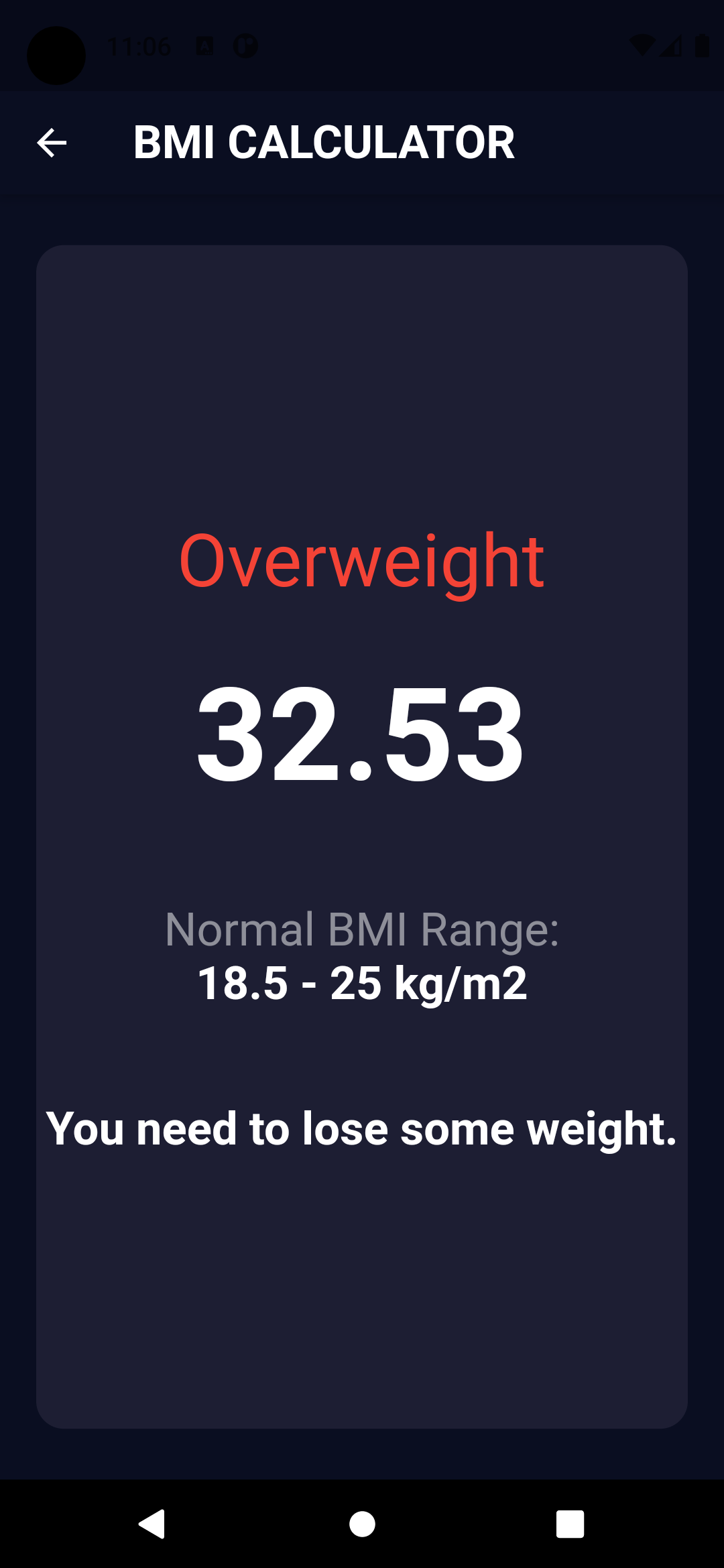 GitHub - Shashwat-111/BMI-Calculator: Project made to learn concepts of ...
