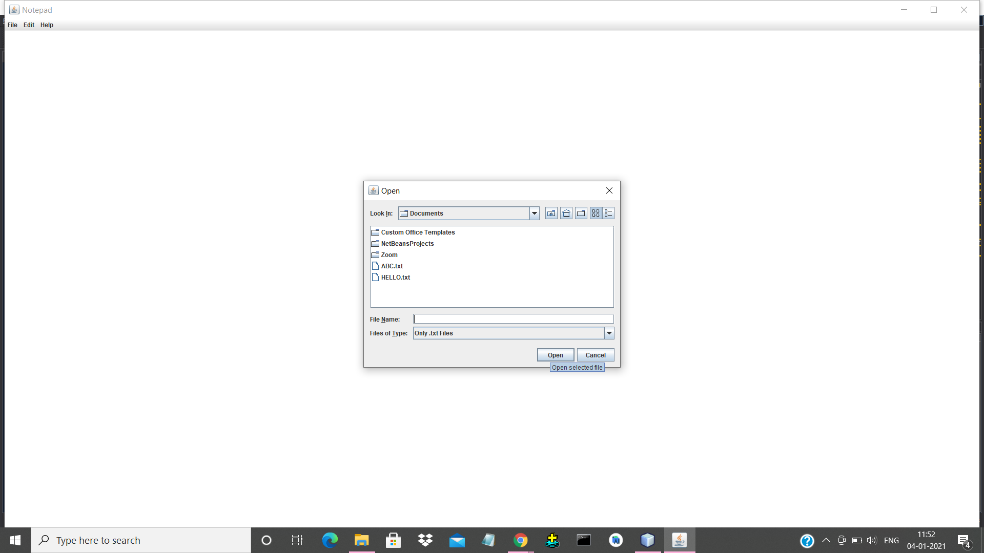 GitHub - ShubhiKatiyar/Notepad: Notepad is a simple text editor made by ...