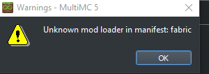 GDLauncher Modpack Error with Fabric · Issue #3578 · MultiMC/Launcher ...
