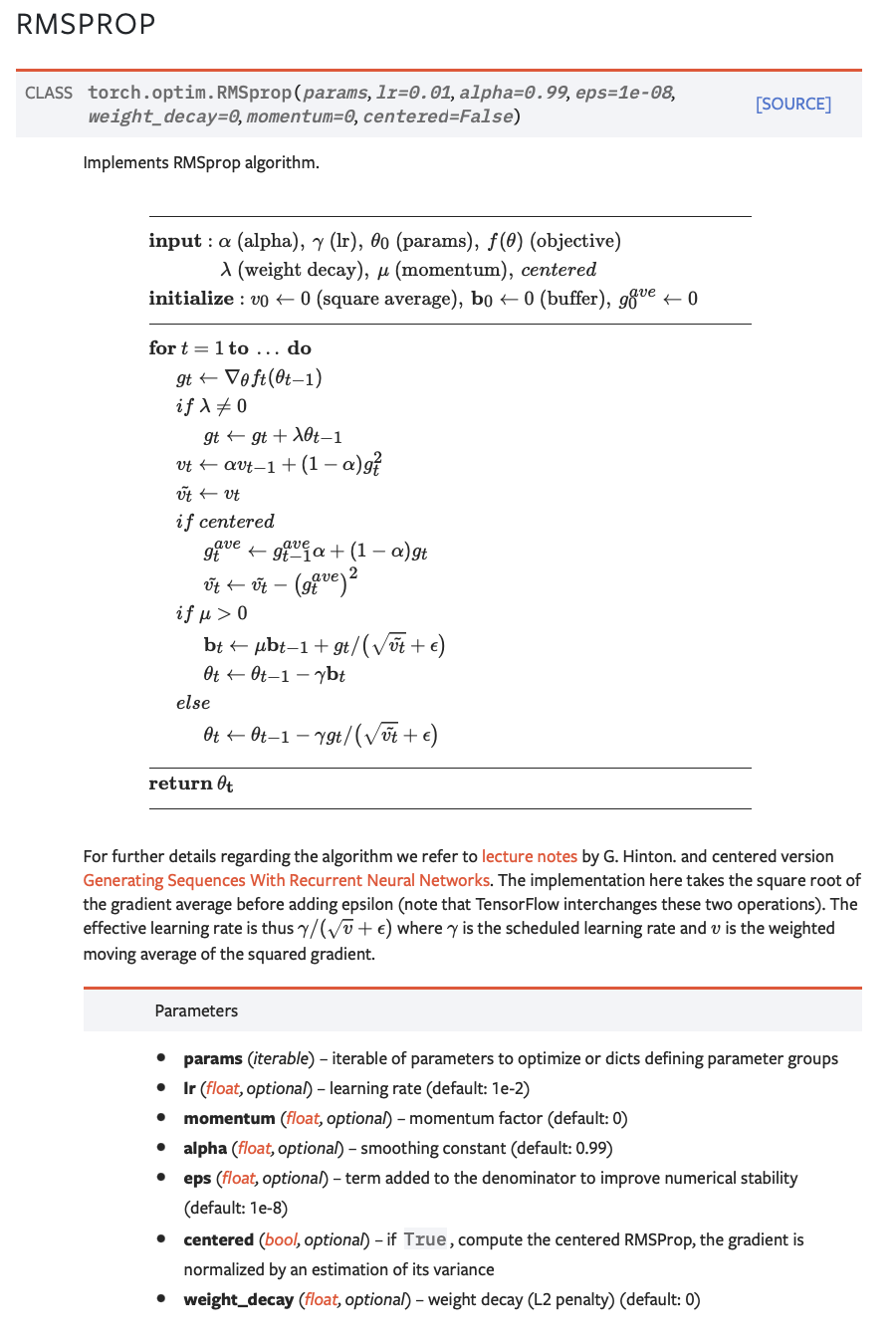 RMSProp