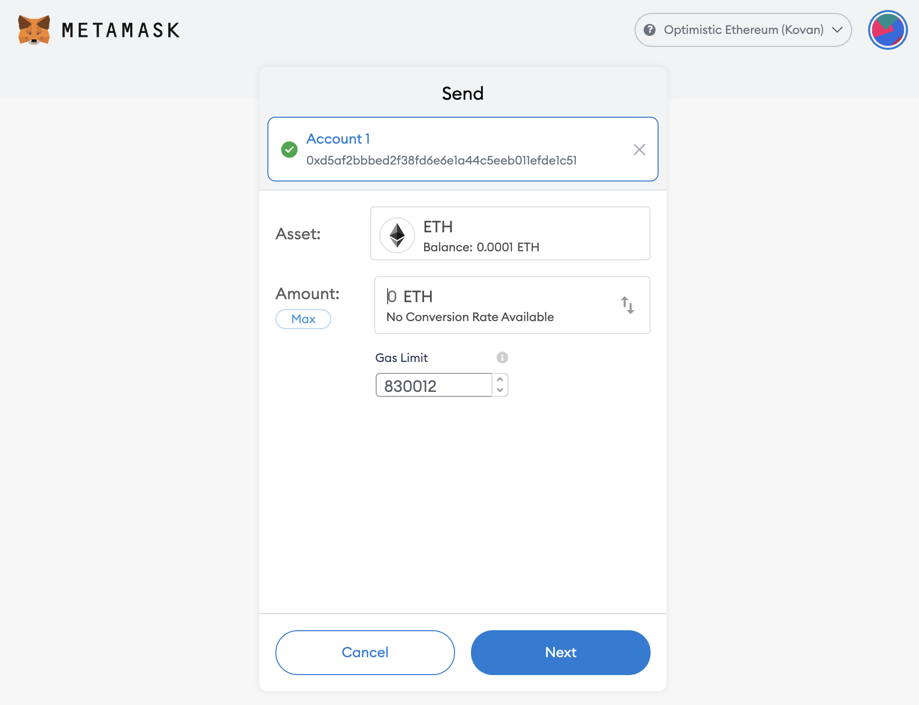 Update custom gas estimation handling for Optimism Network · Issue #12299 ·  MetaMask/metamask-extension