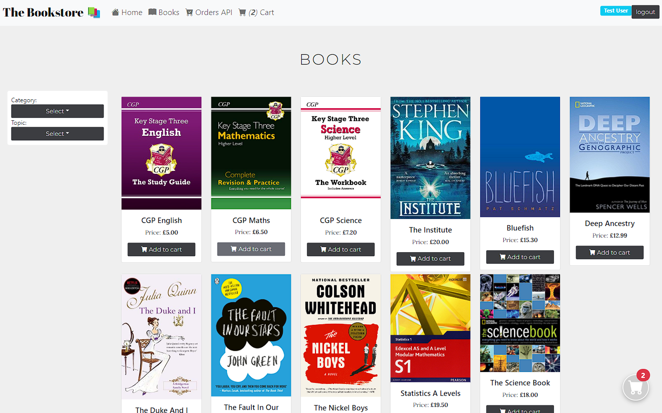 GitHub - daniel-230a/TheBookStore: An online bookstore website written ...