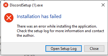 discord error