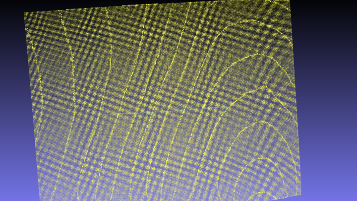 VoxelDownSample generates 