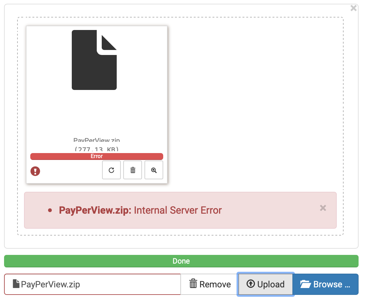 What Could Be The Issue Here? Unable To Upload Plugins · Issue #4458 ...