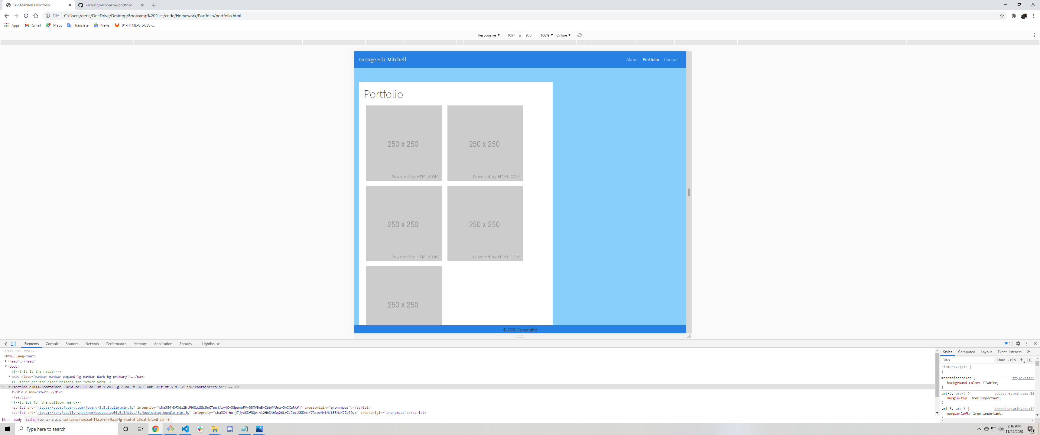 GitHub - urrrrrrk/portfolio: Bootcamp Portfolio