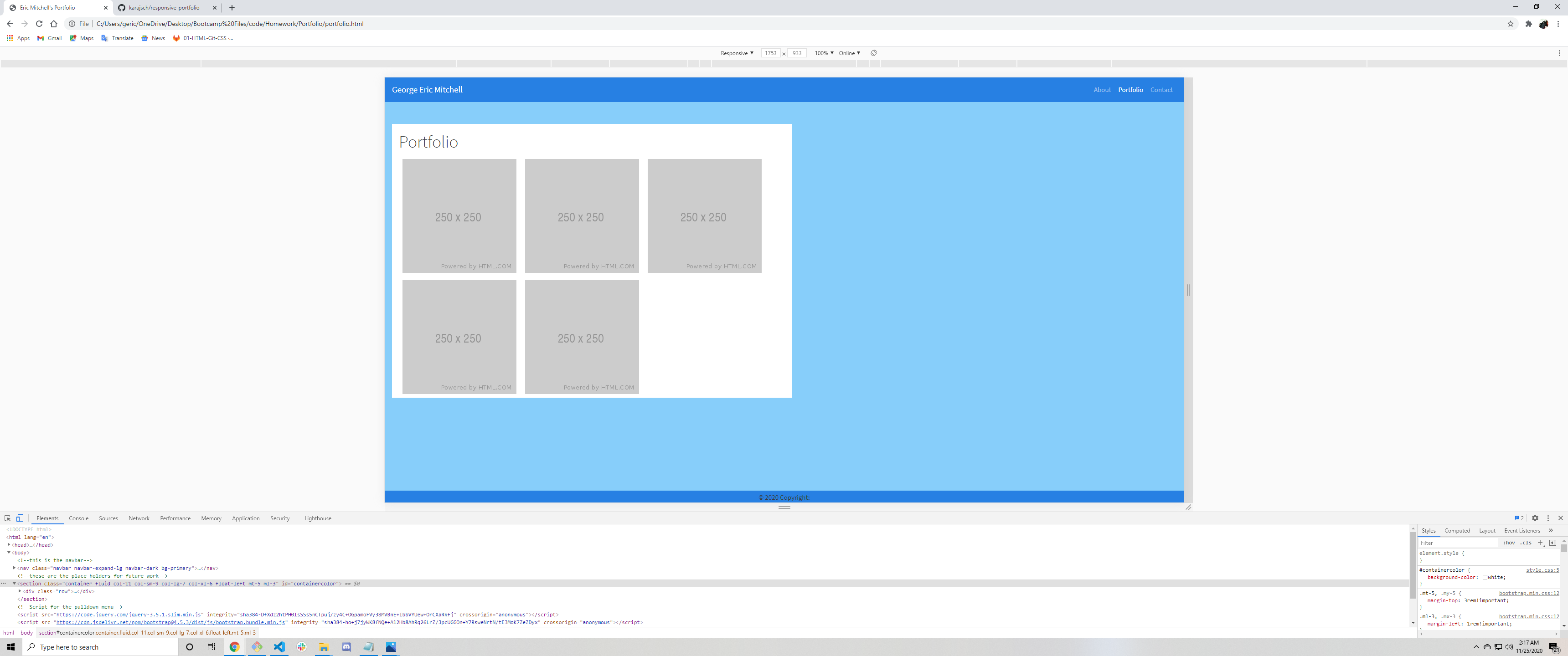 GitHub - urrrrrrk/portfolio: Bootcamp Portfolio