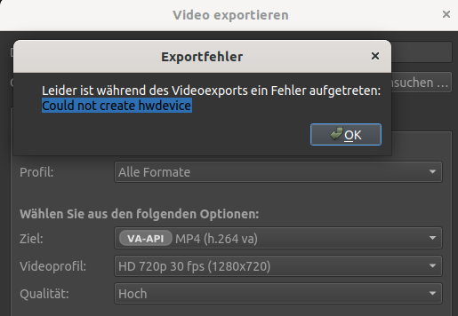 Could not create hwdevice · Issue #3812 · OpenShot/openshot-qt · GitHub