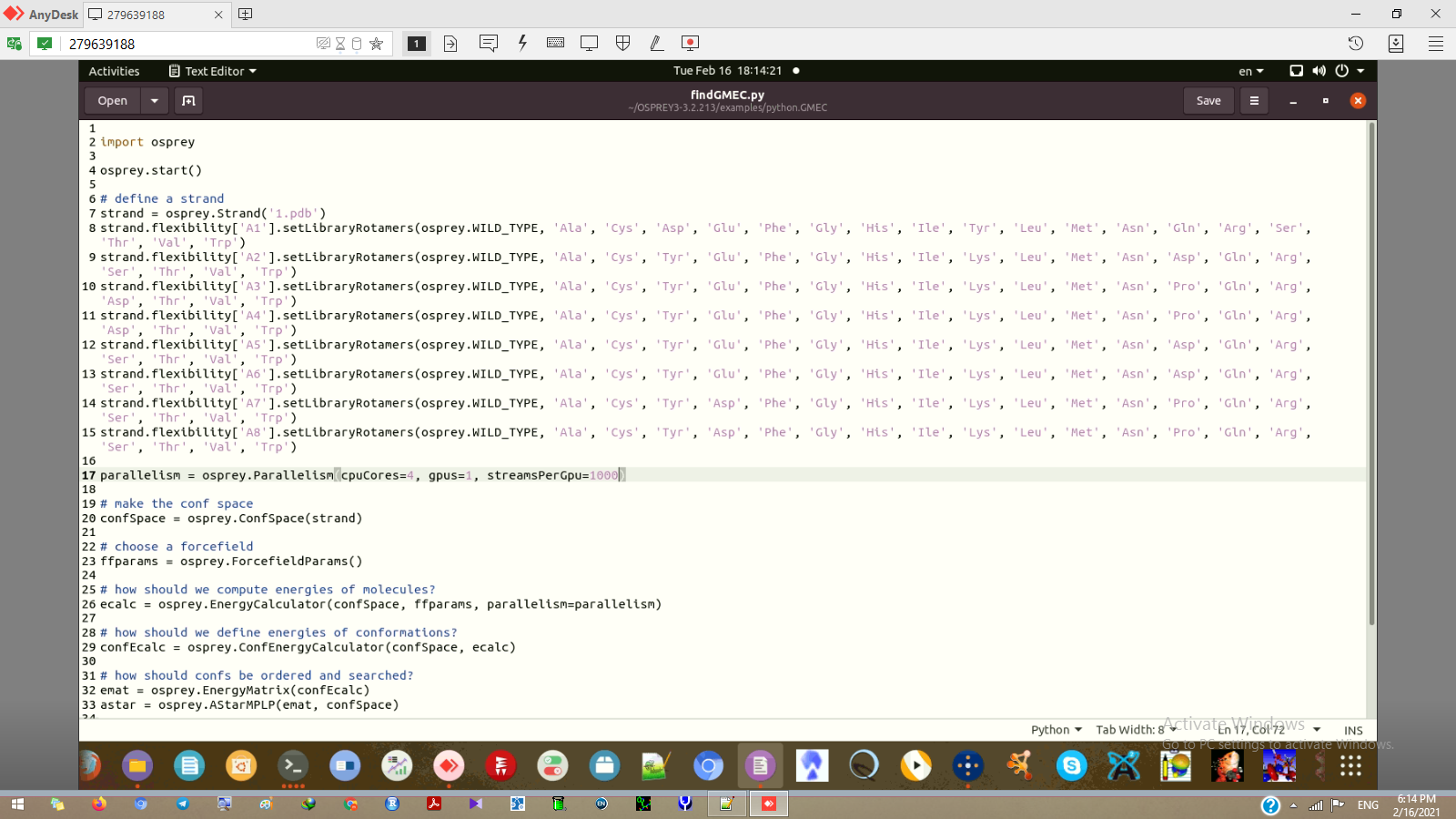 Do not use all CPU cores · Issue #162 · donaldlab/OSPREY3 · GitHub