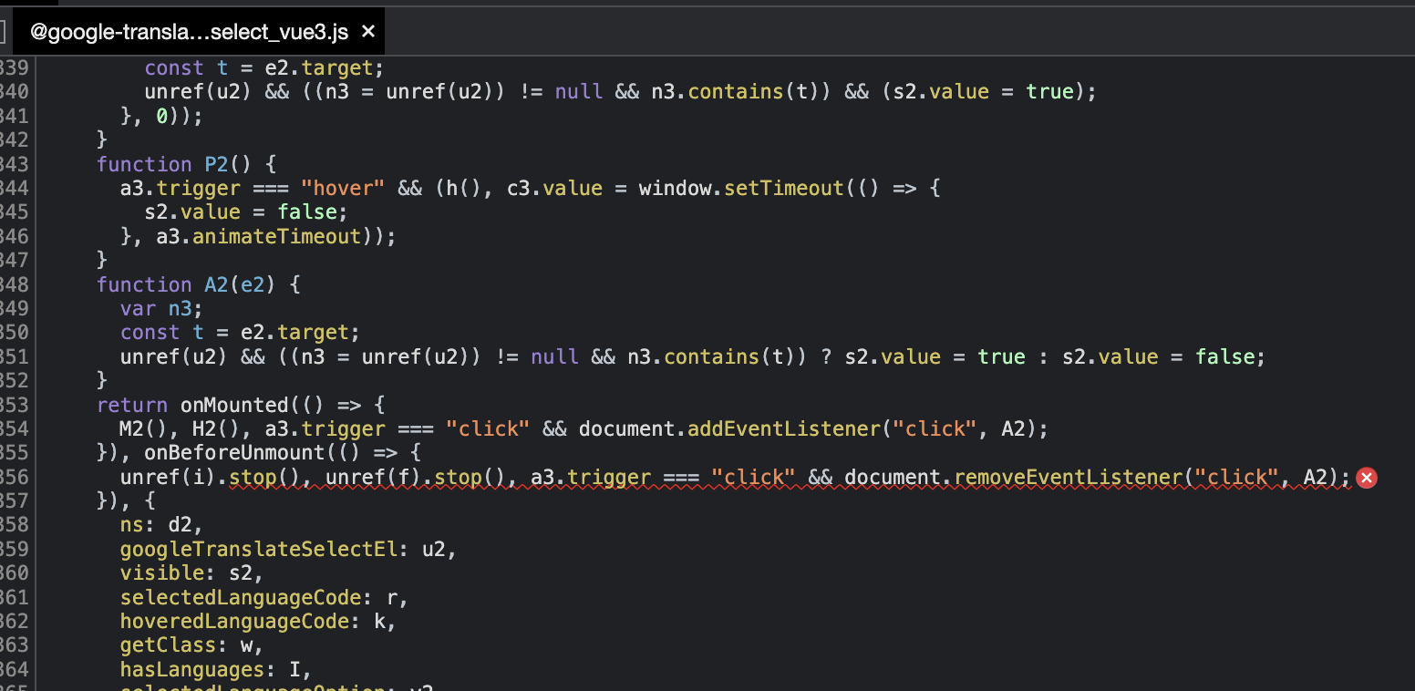 🐛 Bug Uncaught (in promise) TypeError unref(...).stop is not a