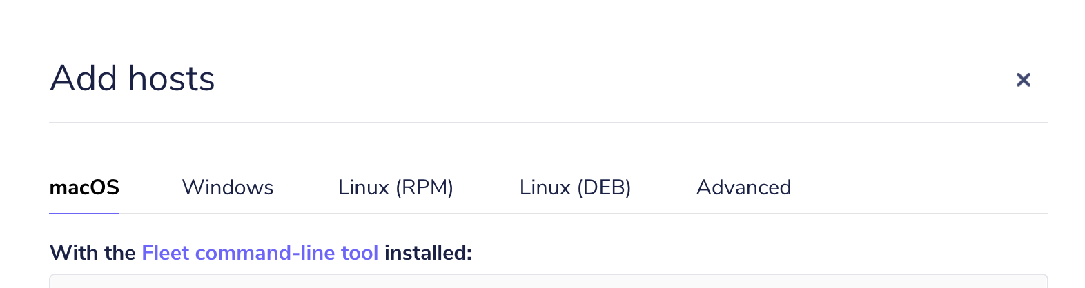 Text issue in "Add hosts" menu · Issue #4461 · fleetdm/fleet · GitHub