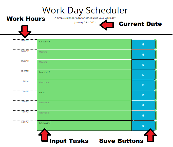 GitHub - GregHarris90/Work-Day-Scheduler: This repository is for a web ...