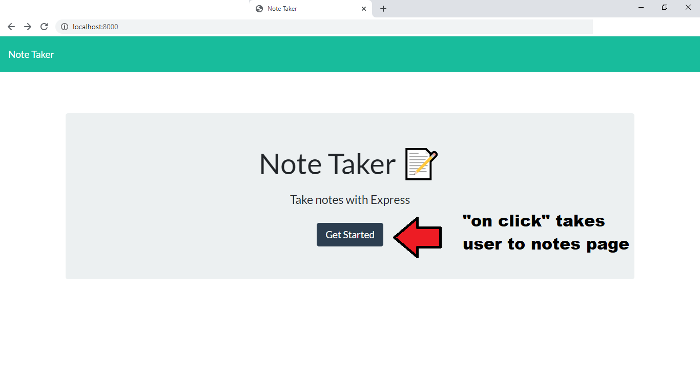 GitHub - GregHarris90/Express-Note-Taker: This is an application to ...