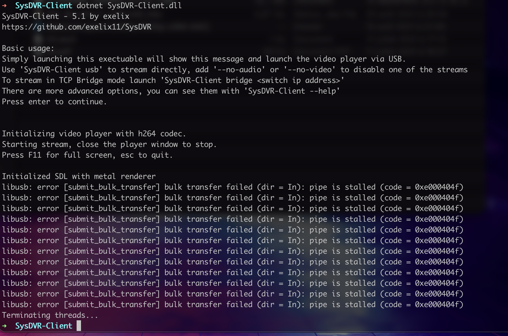 [Bug] no image in usb macos (m1) · Issue #154 · exelix11/SysDVR · GitHub