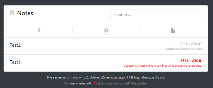 Error while decrypting record data · Issue #146 · evilsocket/arc · GitHub