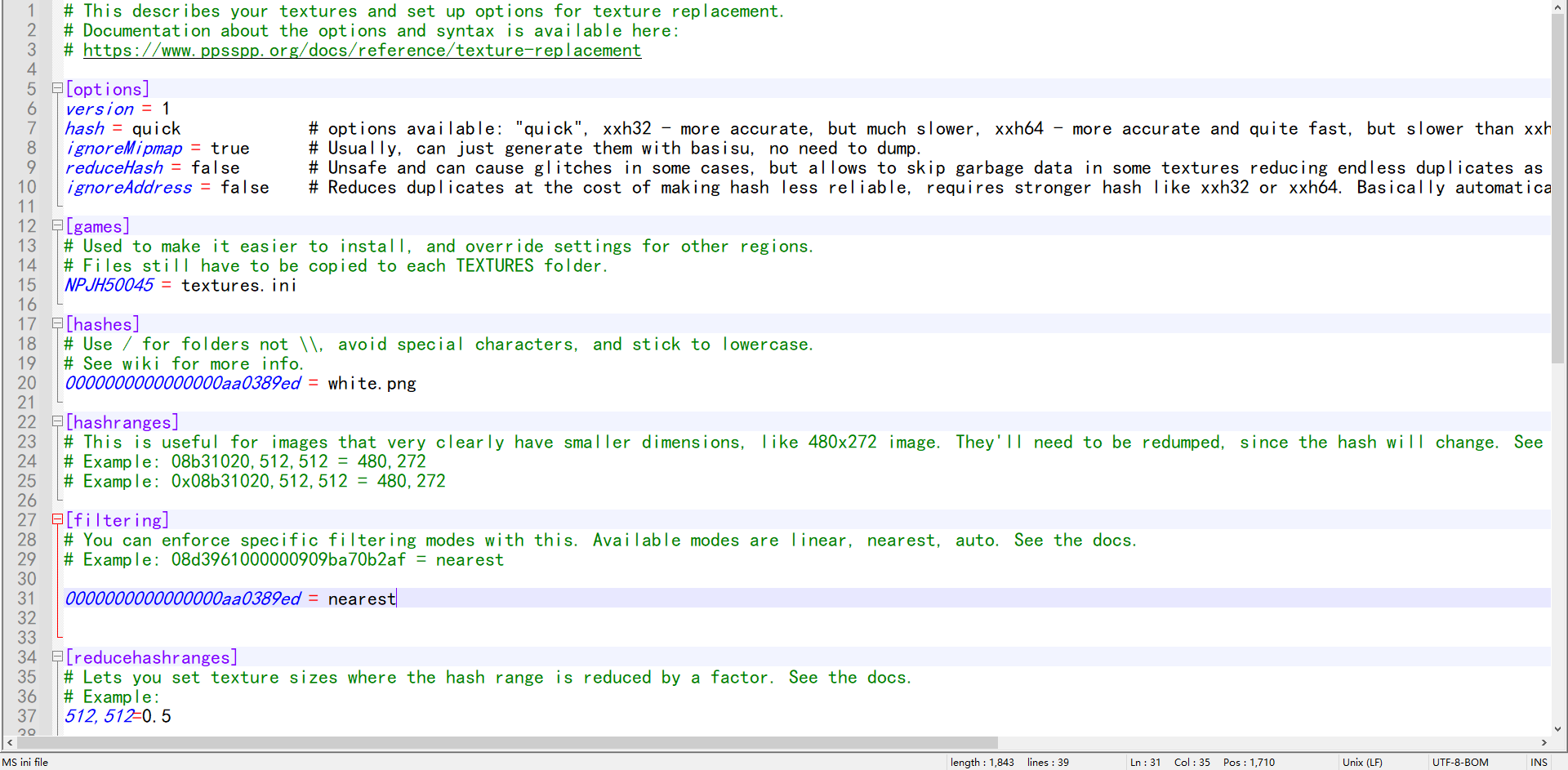 texture replacement filtering mode not working · Issue 18398