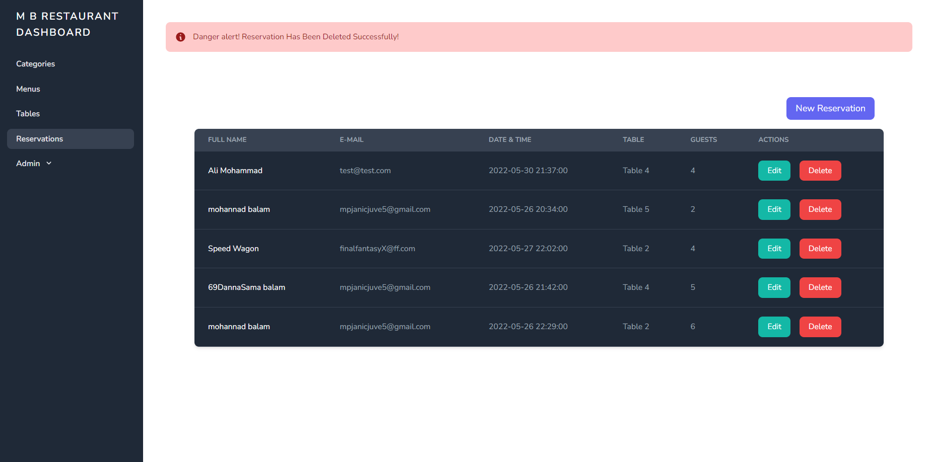 GitHub - mohannad-balam/restaurant-reservation-system: reservation ...