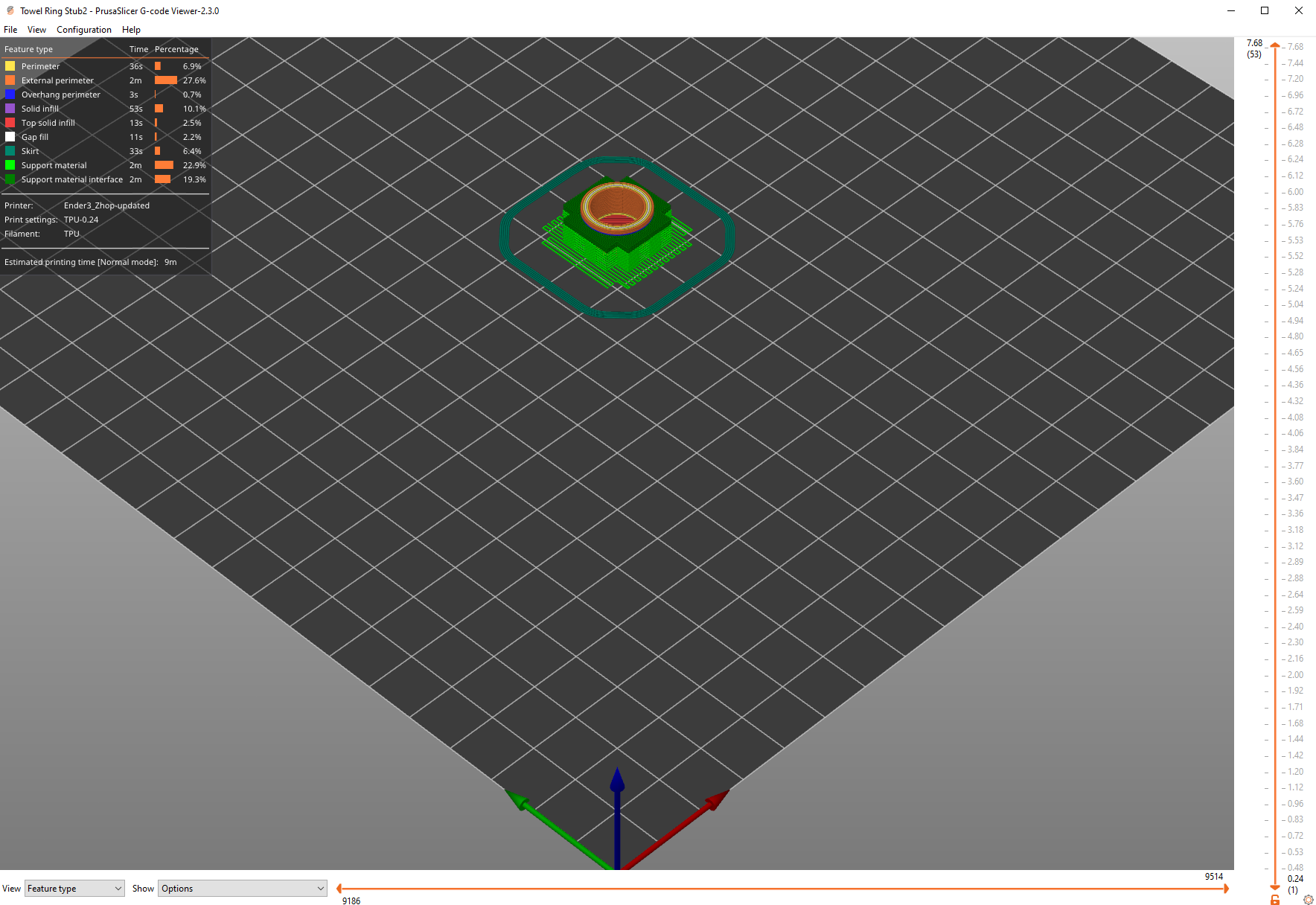 Nozzle and bed Temperature Settings Changing in output gcode · Issue