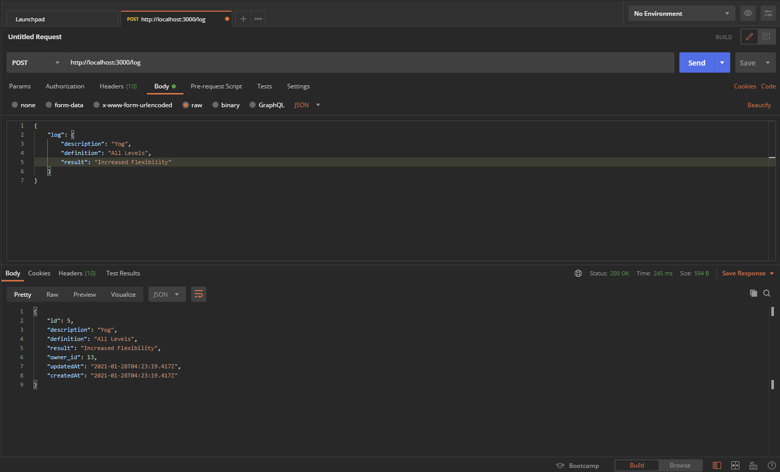 GitHub - CLTsolutions/workoutLogServer: This is the server side of a ...