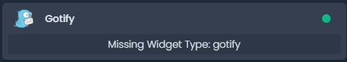 [Bug] Gotify widget - missing · Issue #143 · gethomepage/homepage · GitHub