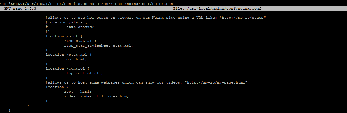 Question: Set up my own Stream Server · Issue #3068 · WWBN/AVideo · GitHub