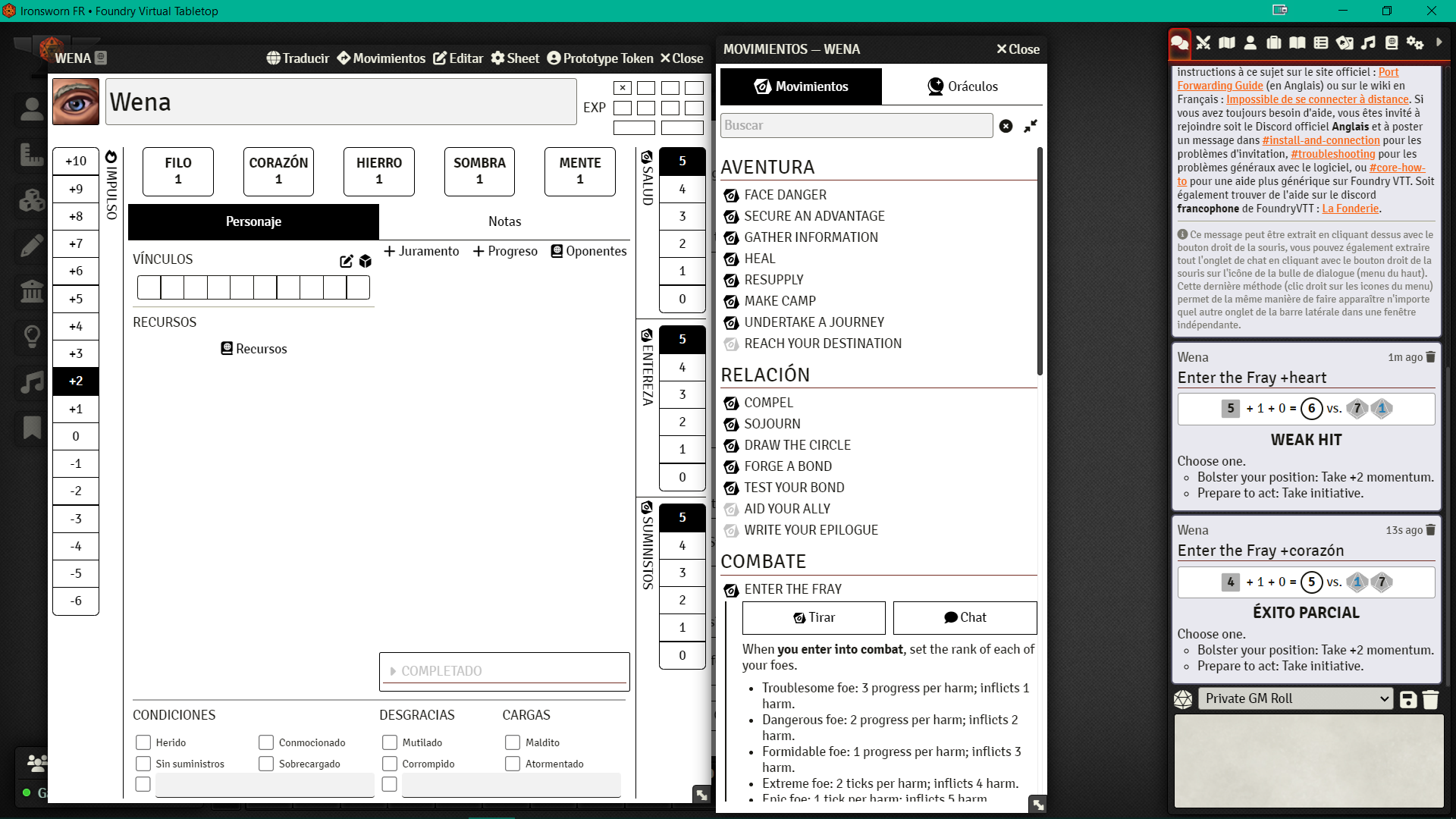 Can't change language to French (specifically) · Issue 527 · ben/foundryironsworn · GitHub