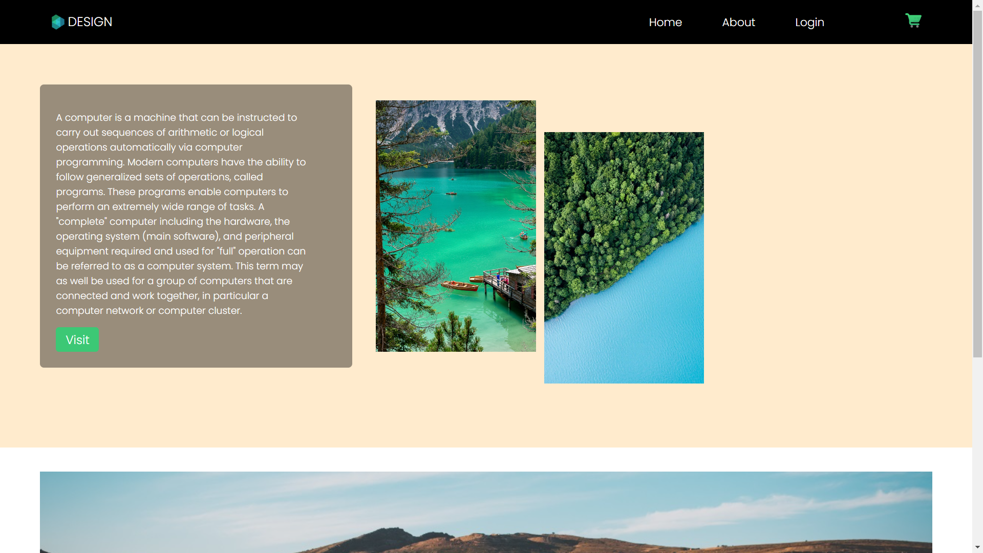 GitHub - SHUBHAM-126/Just-Design: Simple HTML, CSS website