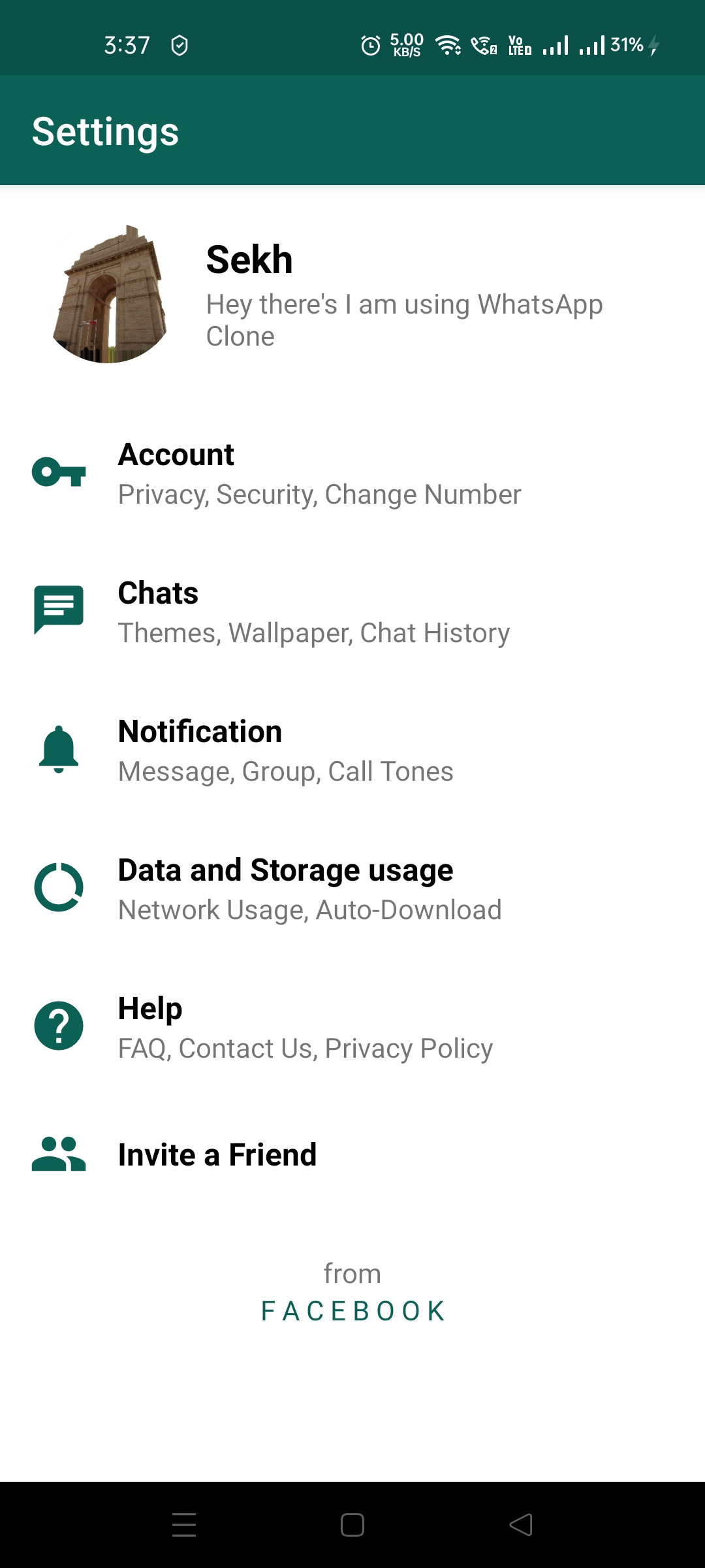 GitHub - SekhGulamMainuddin/WhatsApp-Clone-Android: WhatsApp Clone ...