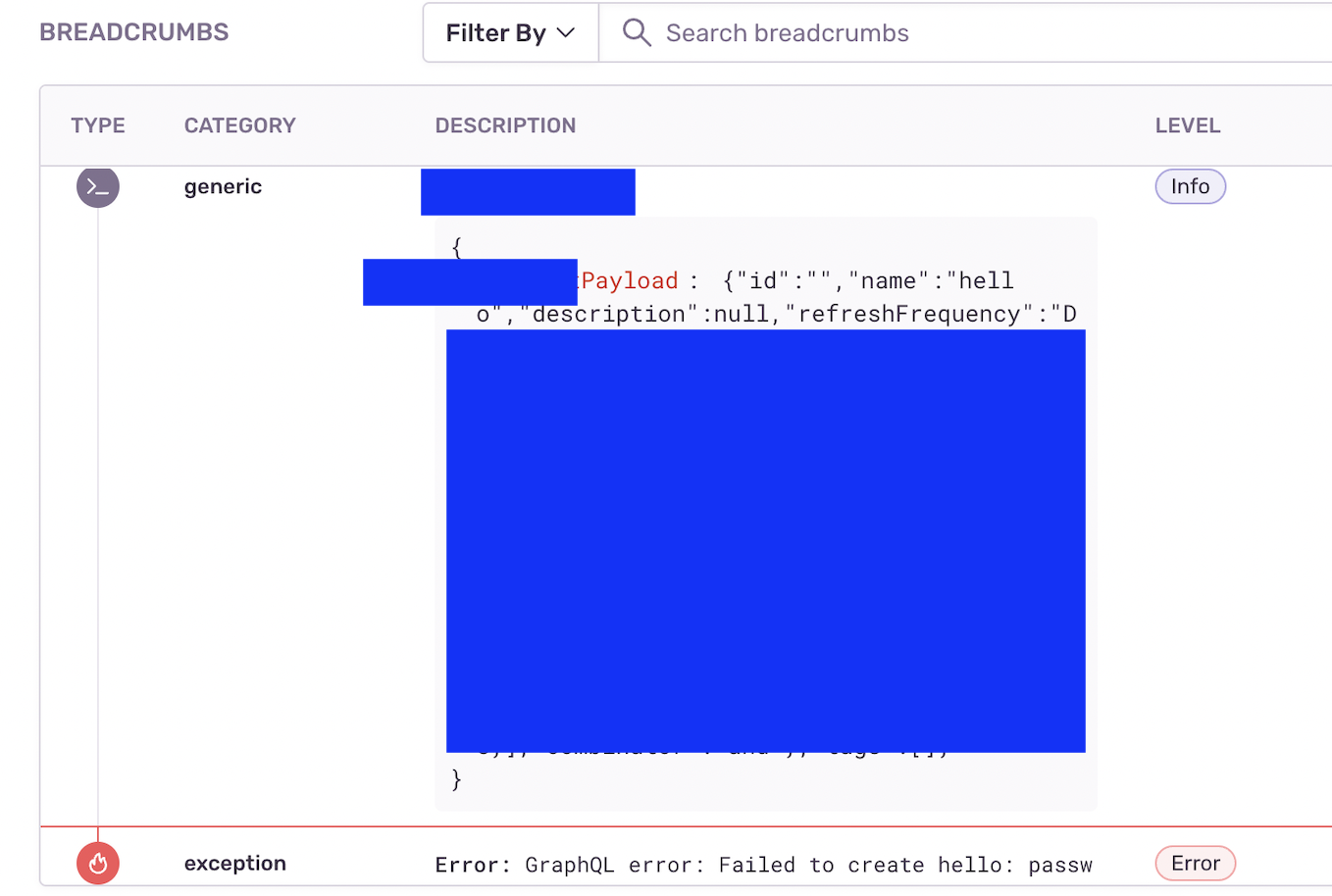 Sentry V7 Breadcrumbs (& other Integrations) not sending from