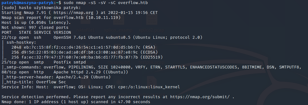 GitHub - dudek0807/OverflowWriteup