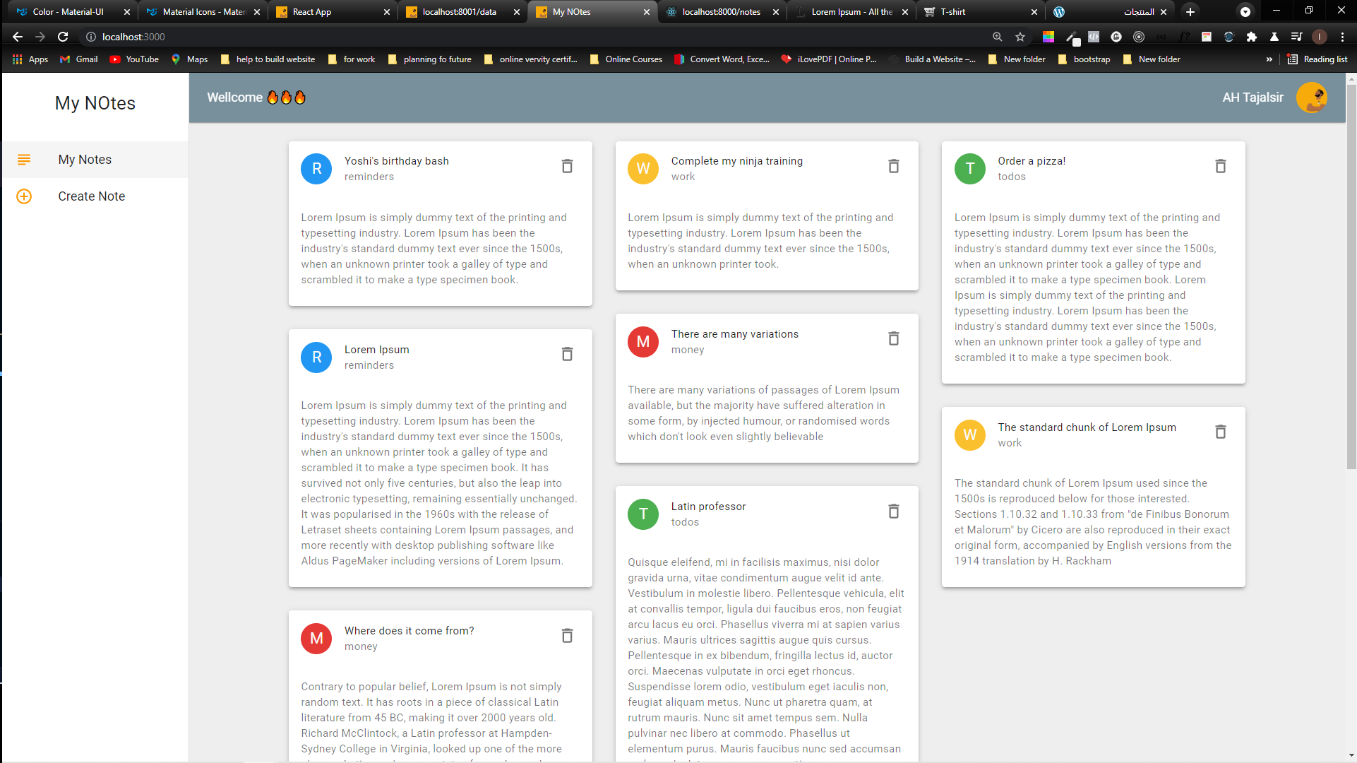 GitHub - AhmedTajalsir/My-NOtes: React + react-router + Material-ui ...