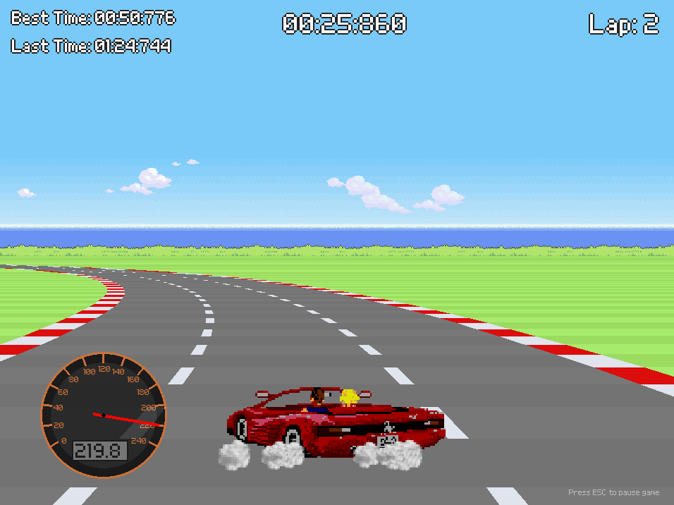 GitHub - NeeDCrafT21/Outrunners-Style-Game: Time trial racing game ...