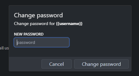 Username substitution broken in Change Password dialog · Issue #761 ...