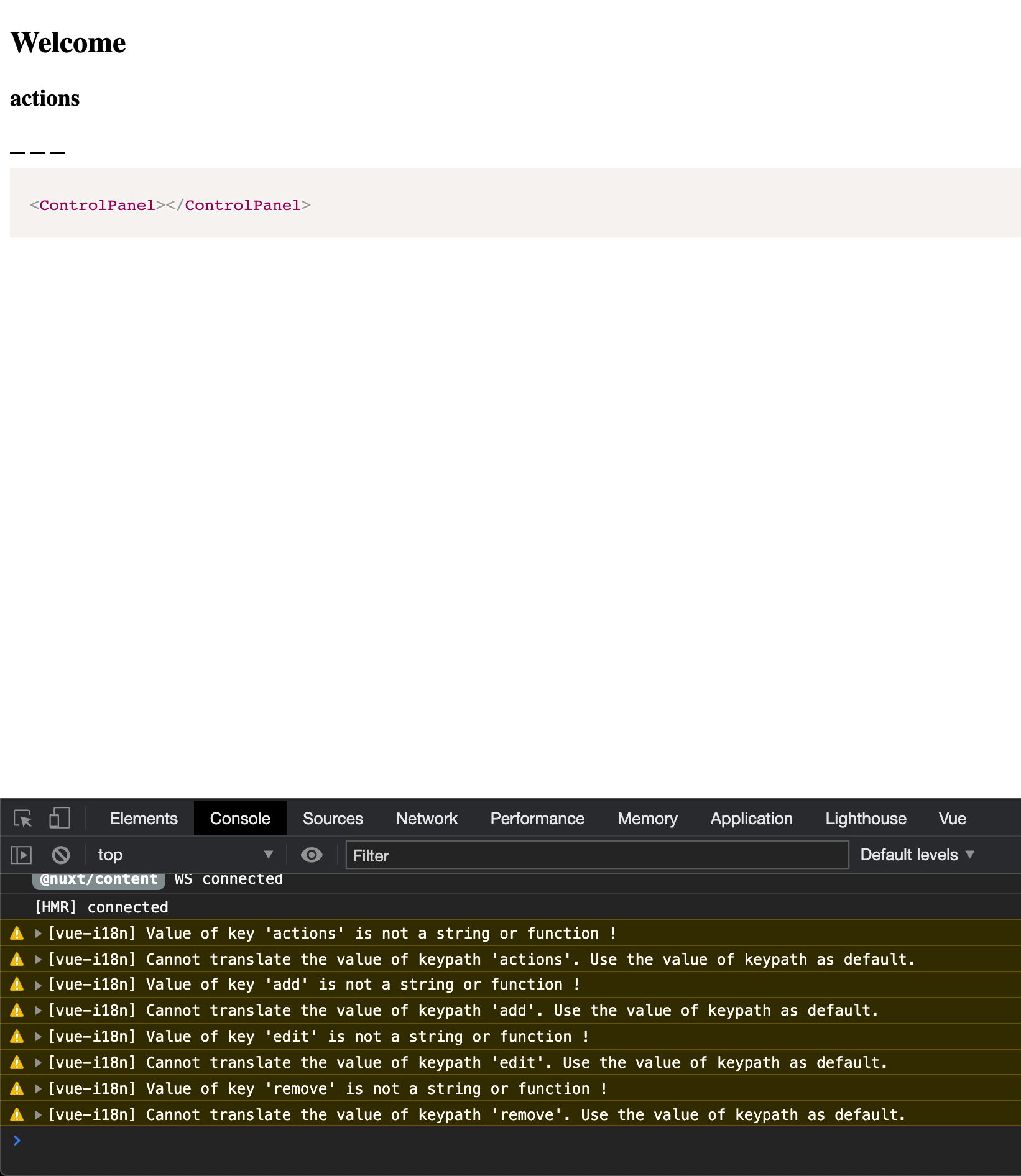 Globally injected methods unavailable in component preview with · Issue ...