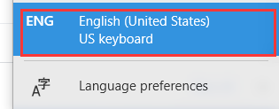 Is there any way to limit the input method as English US Keyboard in ...