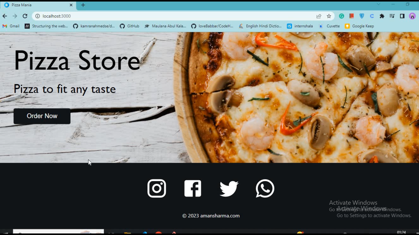 Github Aman2907 Pizzaapp Using Reactjs Github Aman2907 Pizzaapp Using Reactjs
