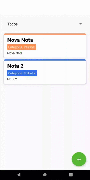 GitHub - TamaraKathleen/NotesReactNative: Notes application where a ...