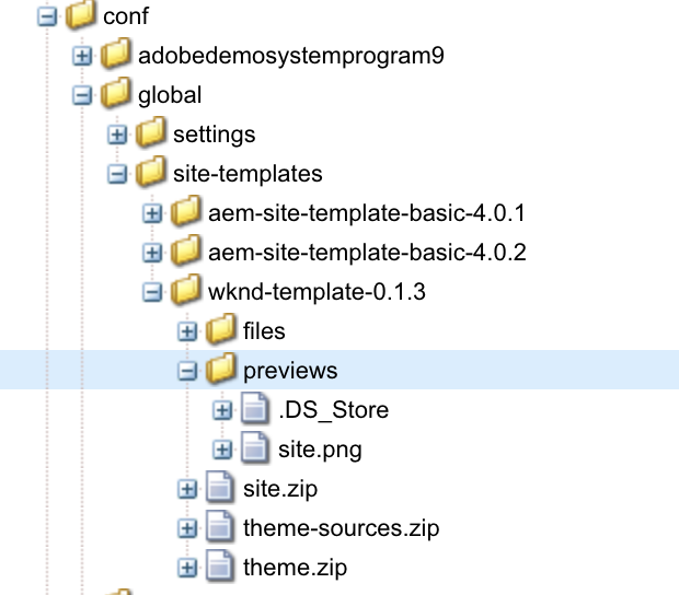 Invalid template thumbnail on MacOS · Issue 26 · adobe/aemsitetemplatestandard · GitHub