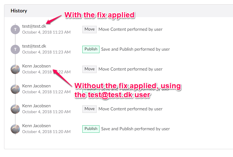 move audit fix
