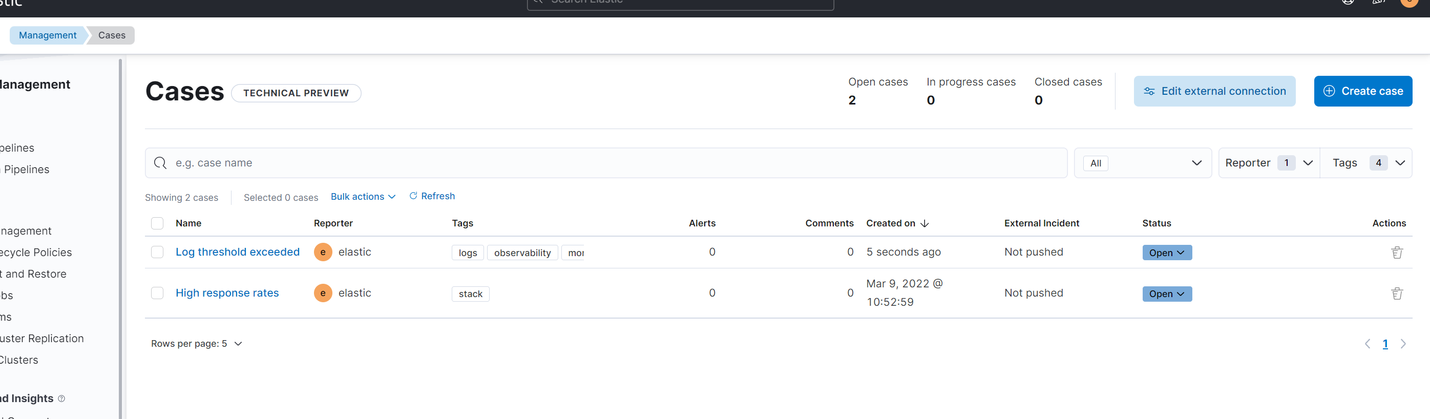 [Cases] Hide alerts column in Stack Management Cases table until alerts ...