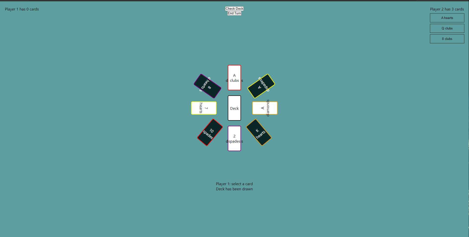 GitHub - EndingNever/ReactGame: Kings Corner card game built in React