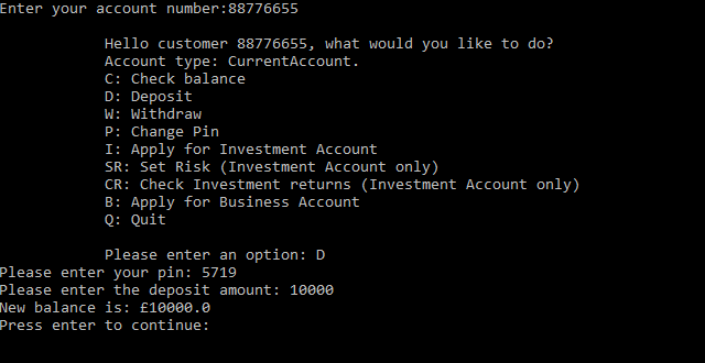 GitHub - CallumJackson90/bank-class-programming: A simulation of a ...