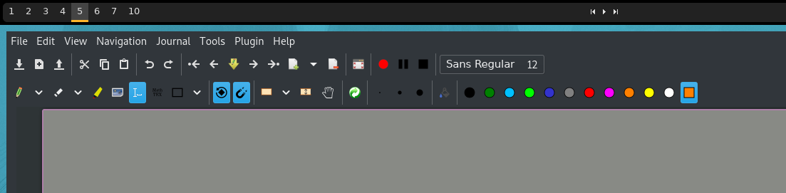 Toolbar decreases in size if 