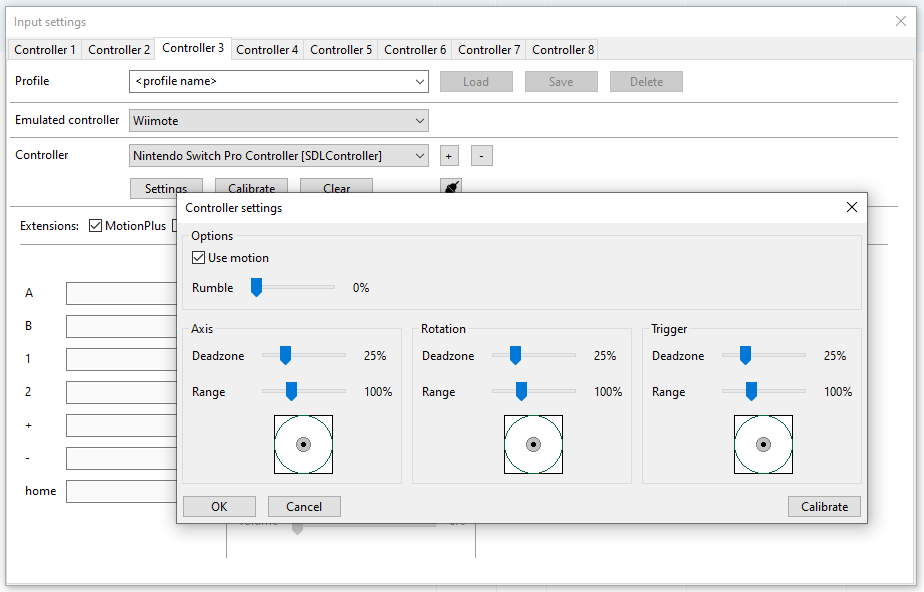 TV player using motion controls in Splatoon Battle Dojo causes visual