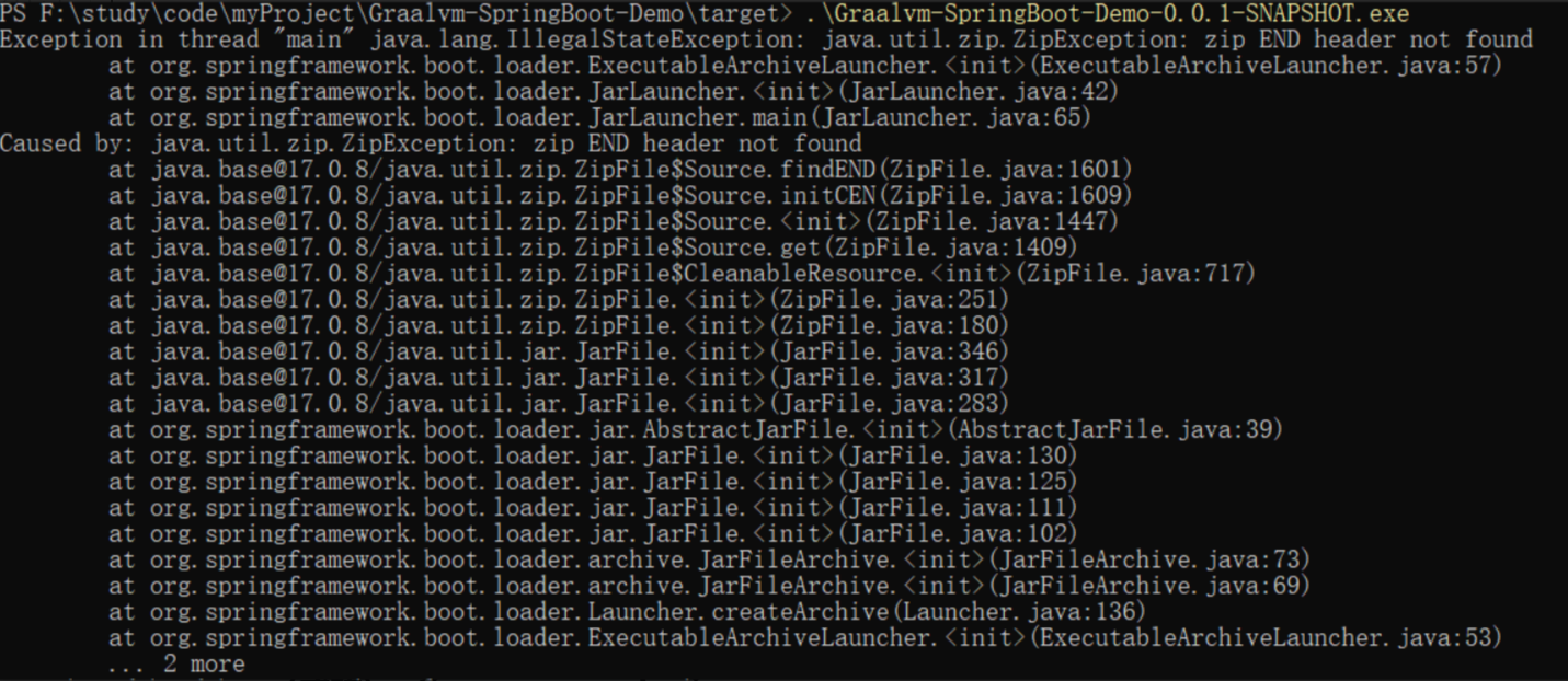 ZipException zip END header not found（Workaround for win11） · Issue