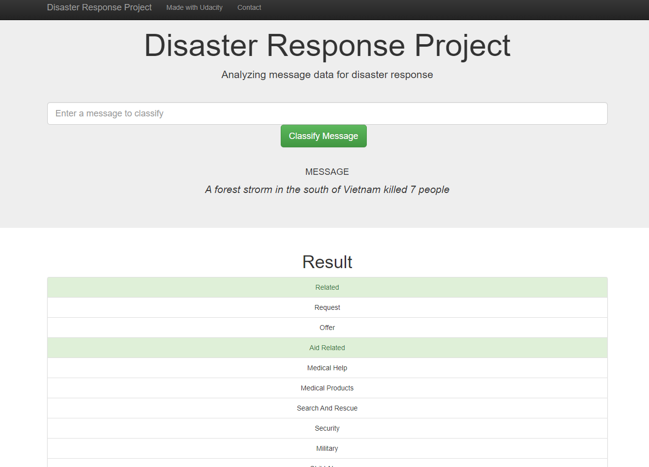 GitHub - DatMai/Udacity-Data-Science-Project-2: Disaster Response ...