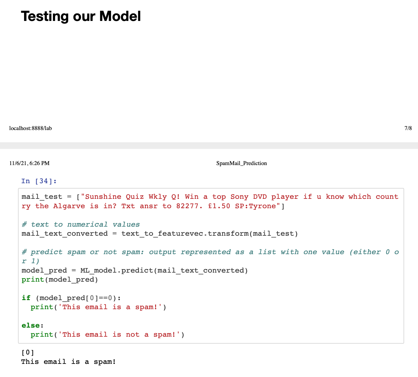 GitHub - vmeno0020/Cutie-Hack-2021-Spam-Email-Prediction-Model: This ...