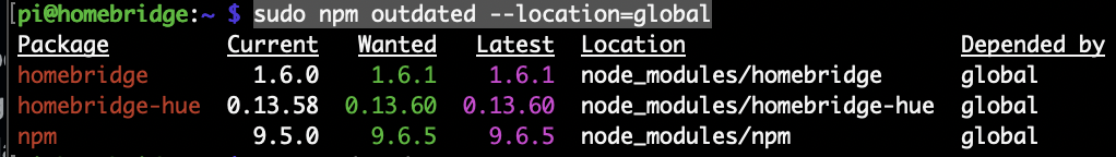 Question on updating Homebridge and plugins · Issue #109 · homebridge ...